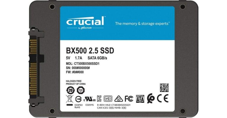 crucial bx 500
