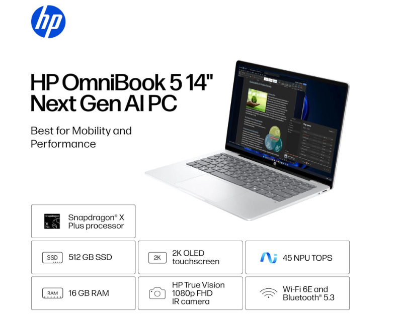 best laptops windows 11 hp omnibook 5