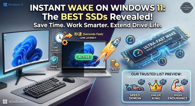 Best SSDs to Improve Wake-from-Sleep Speed on Windows 11