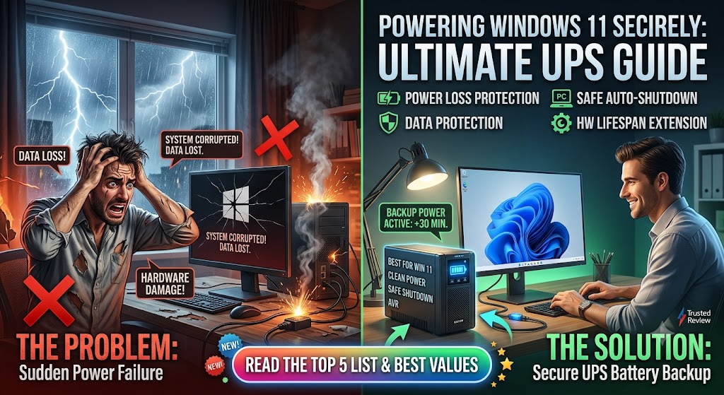best ups battery backup windows 11 desktop complete details