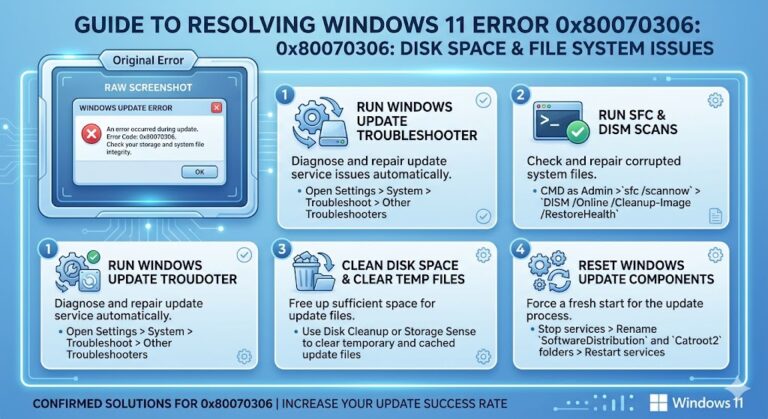 How to Fix Install Error 0x80070306 on Windows 11: 5 Community-Verified Solutions
