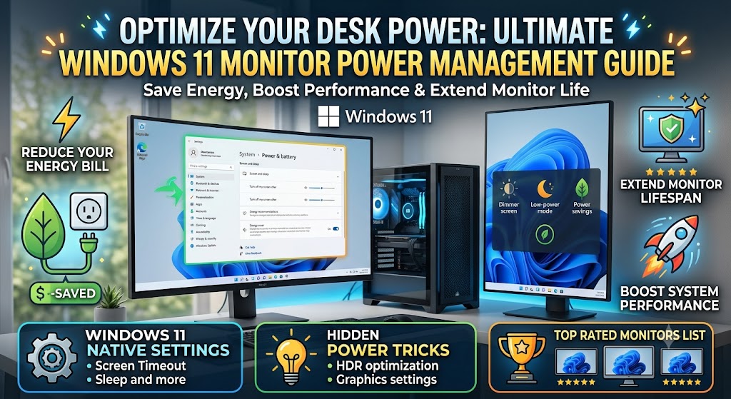 best monitors power management windows 11 in europe us india