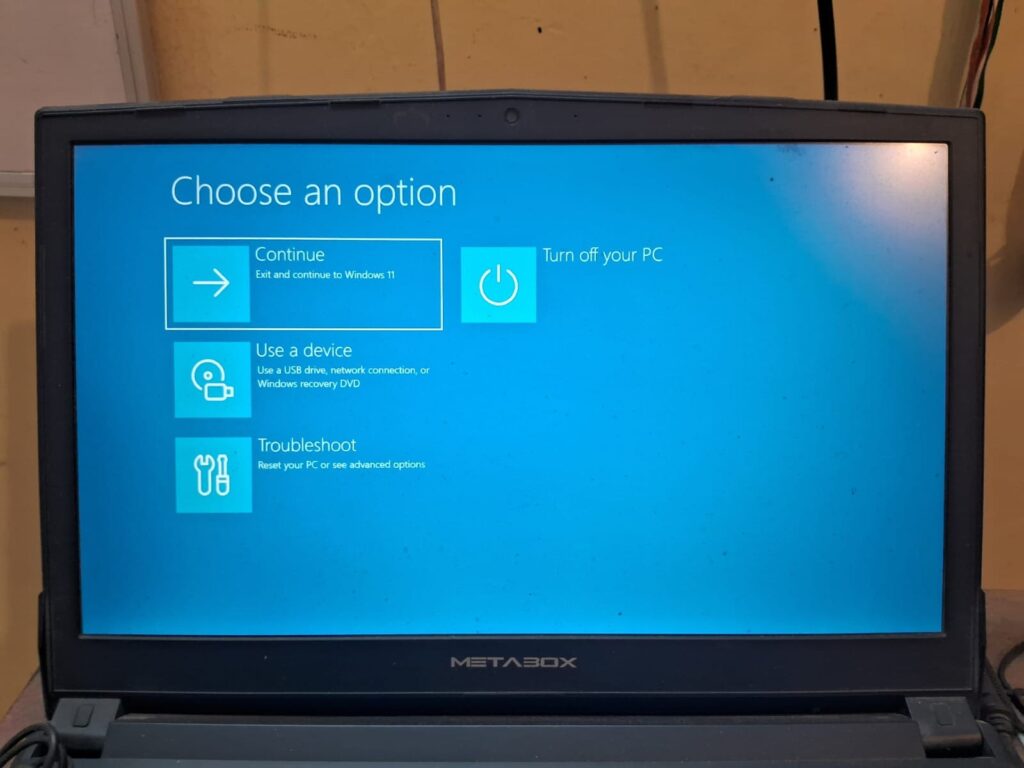 INACCESSIBLE_BOOT_DEVICE Windows 11 boot error fix