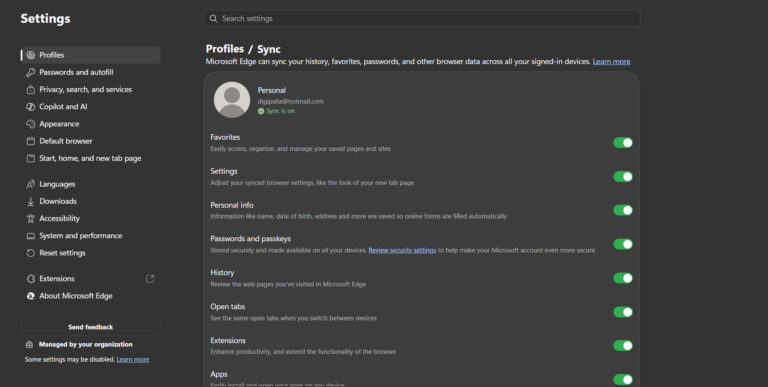 edge://settings/profiles: The Complete Guide to Edge Profile Settings (2026)