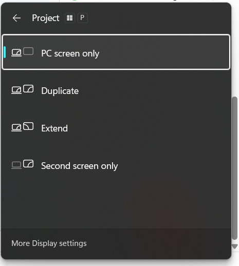 project wireless display