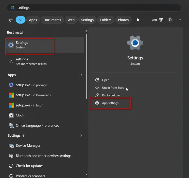 windows 11 settings app not working 1