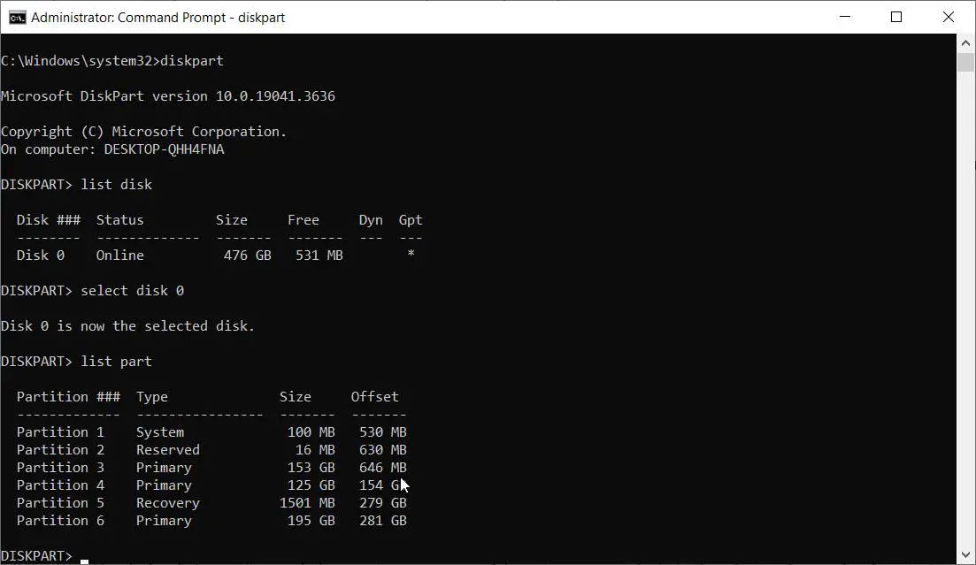 0x80070643 Windows 10 Update Error - Effective Remedy 3 Recovery Partition Commands Win 10