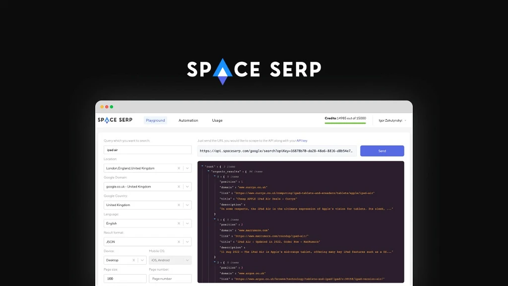 space serp software lifetime deal